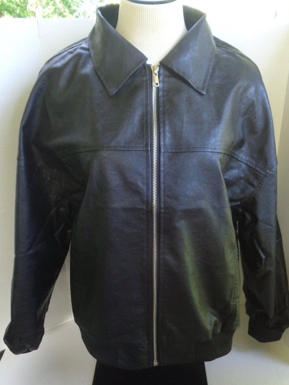 Women's Shein Faux Leather Jacket Size Small NWOT